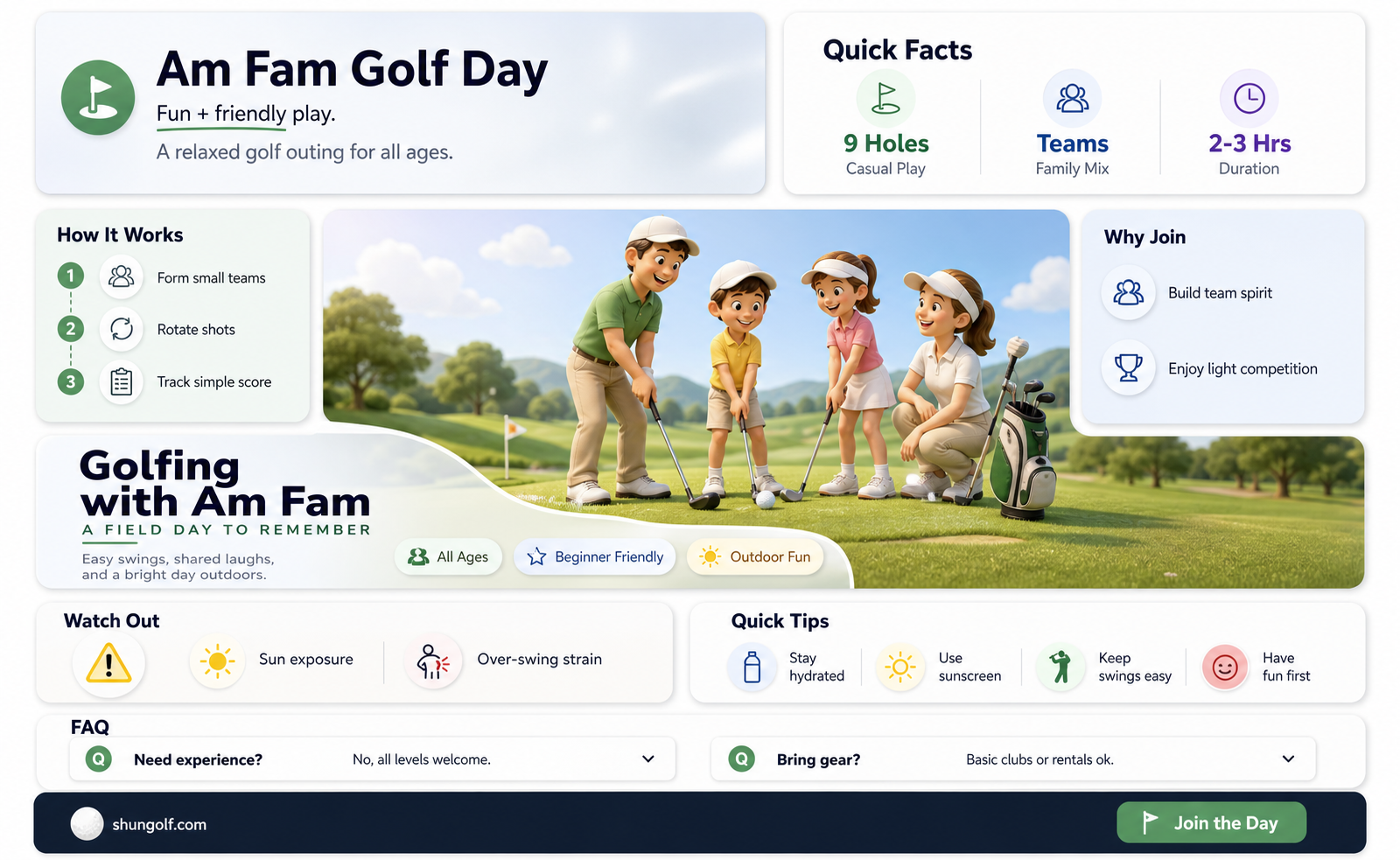 am fam field golf