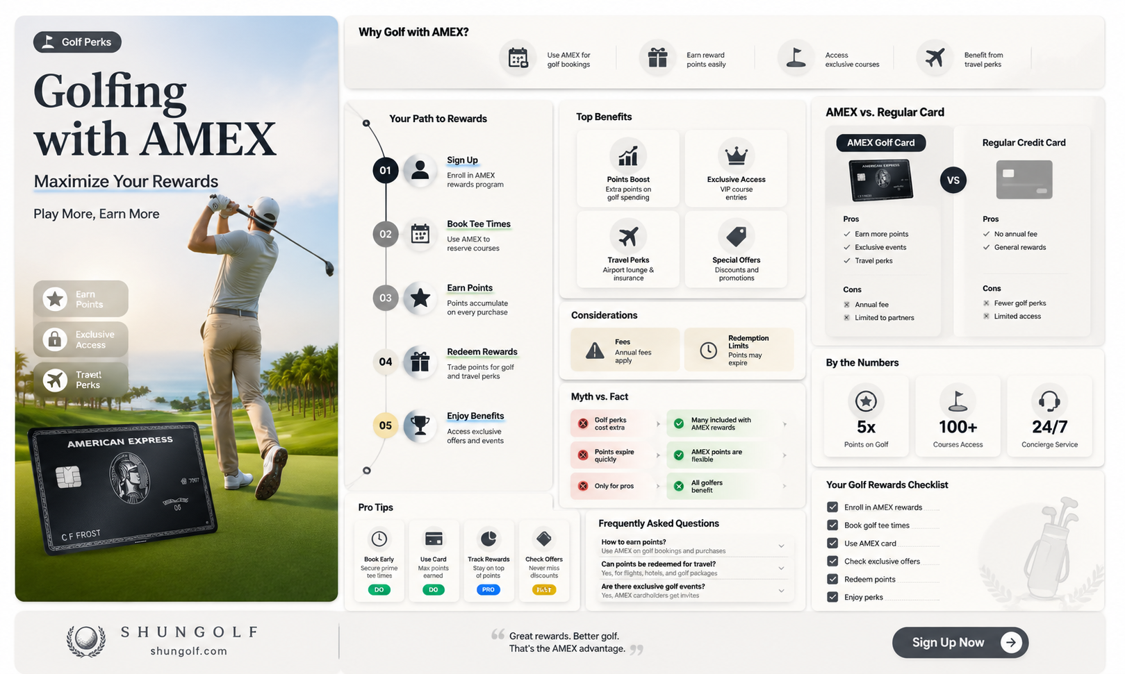 am ex golf