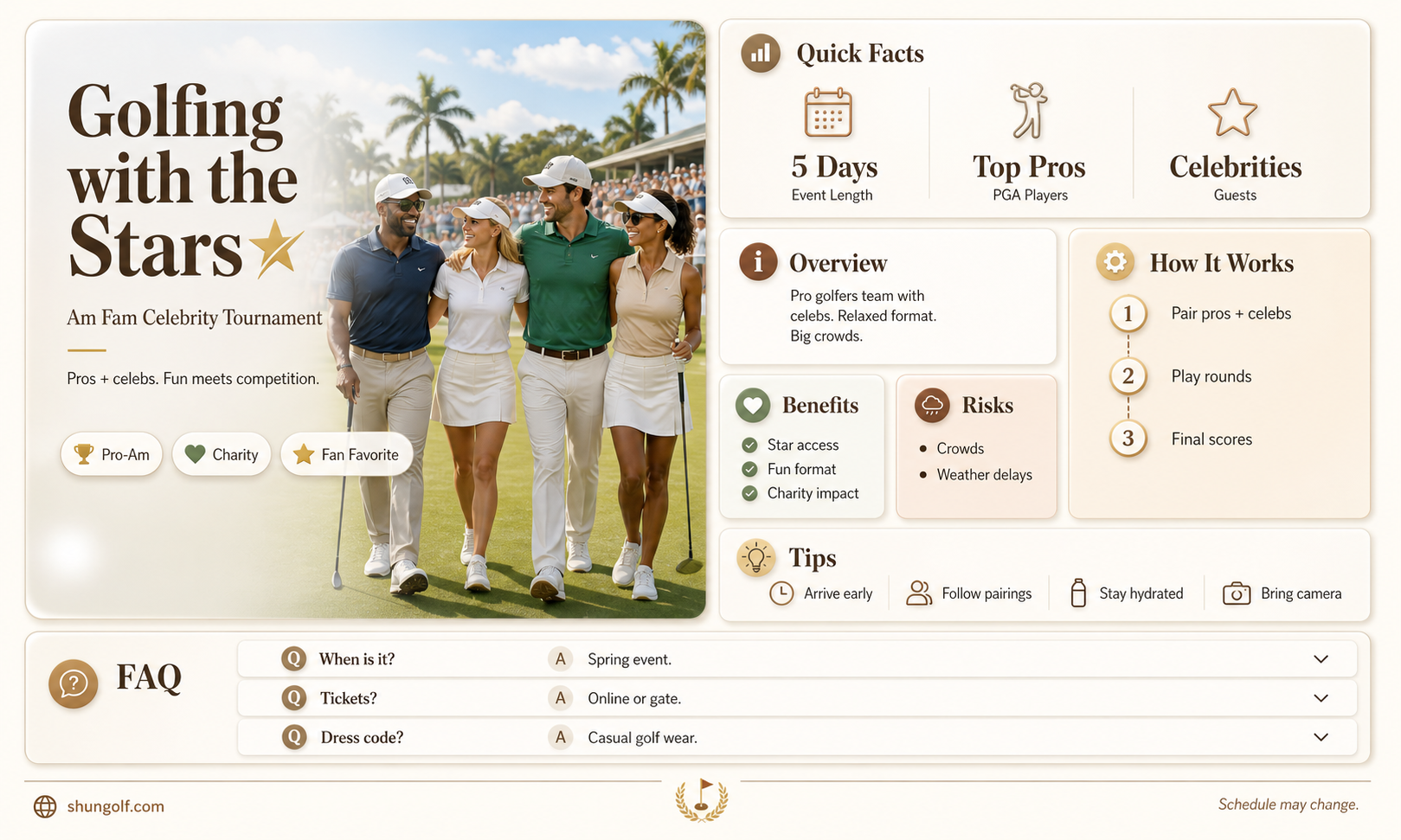 am fam celebrity golf