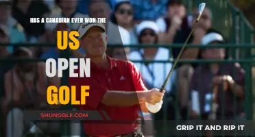 Canadian US Open Golf Champions: A Historical Overview