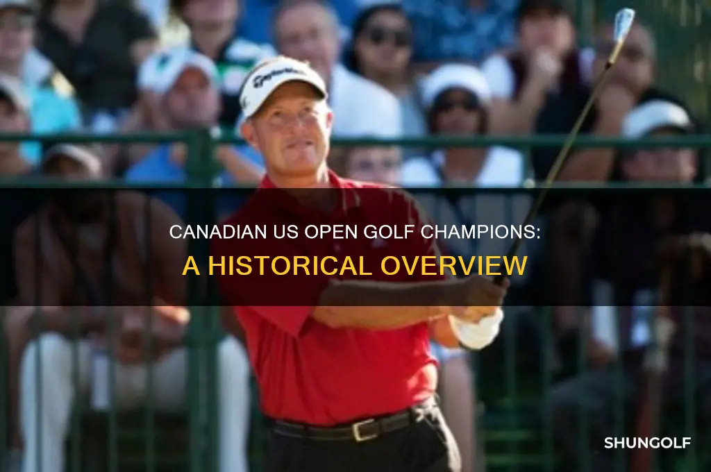 has a canadian ever won the us open golf