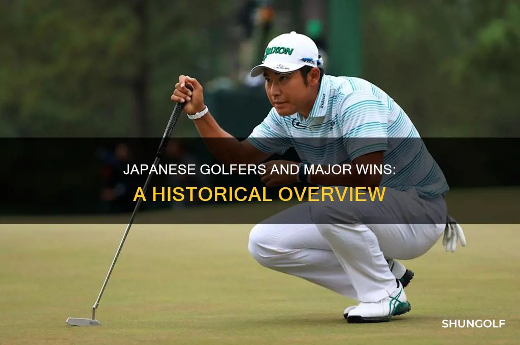 has a japanese golfer ever won a major