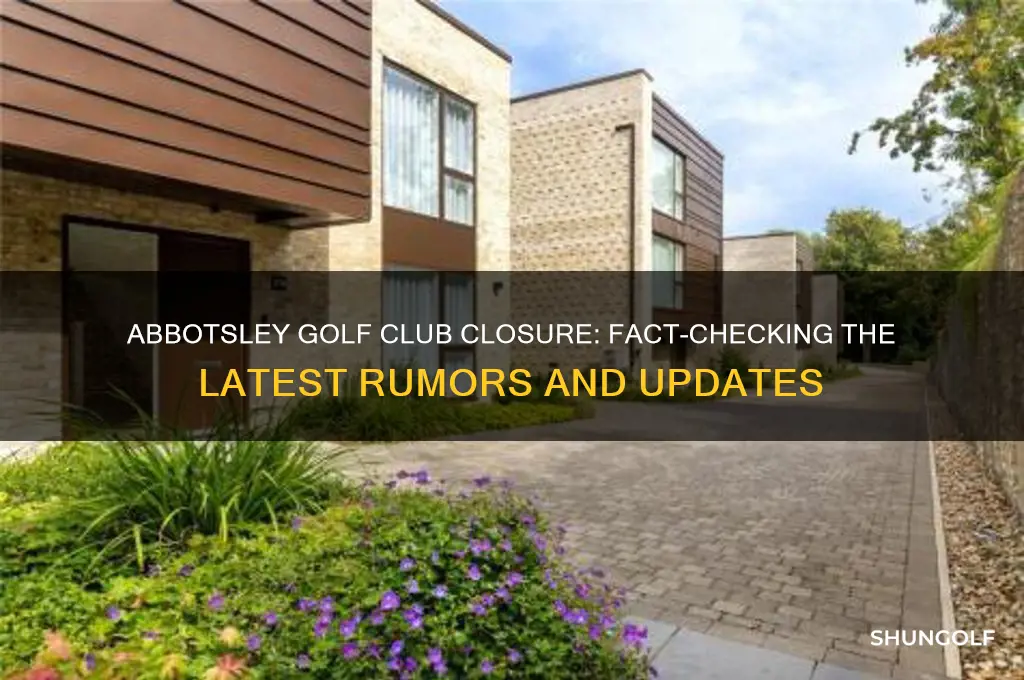 has abbotsley golf club closed
