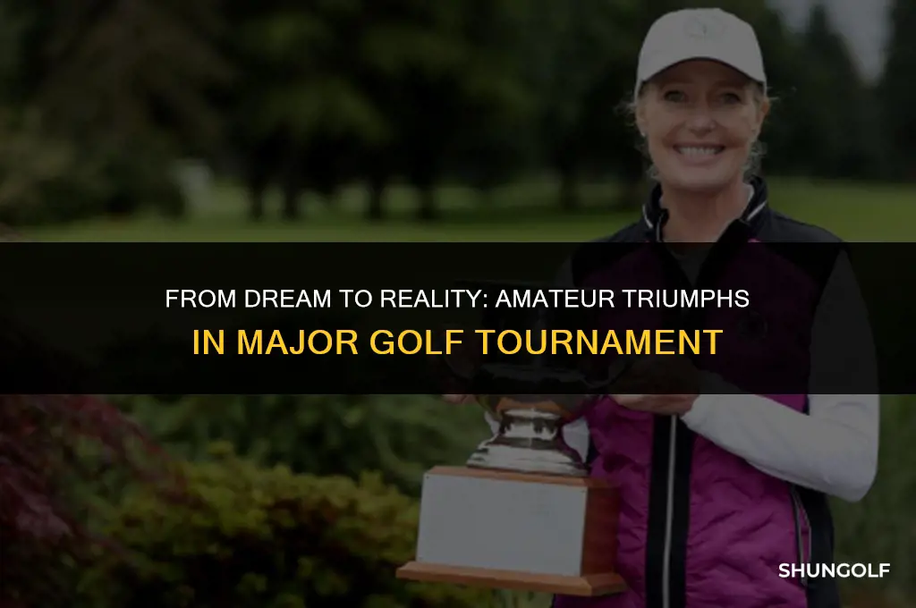 has an amateur ever won a major golf tournament