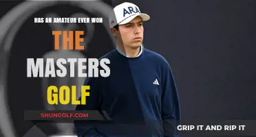 Has an Amateur Ever Won the Masters Golf Tournament?
