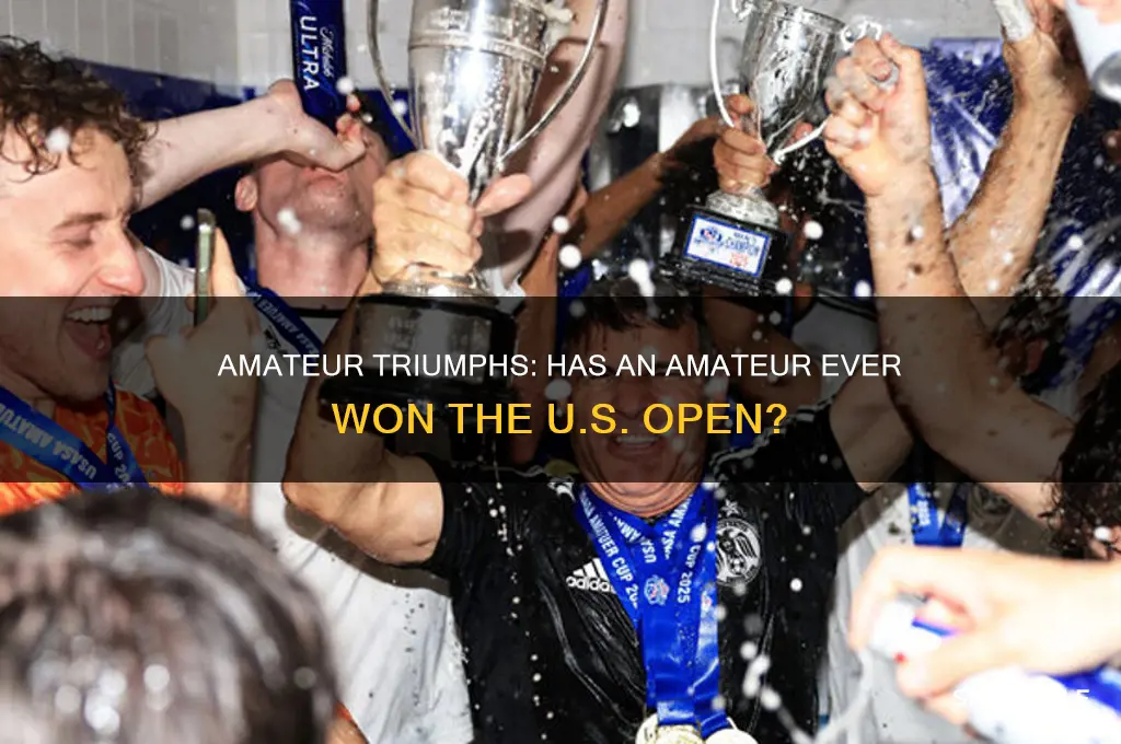 has an amateur ever won the united states golf open