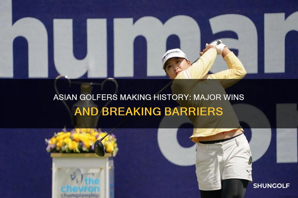 has an asian ever won a golf major