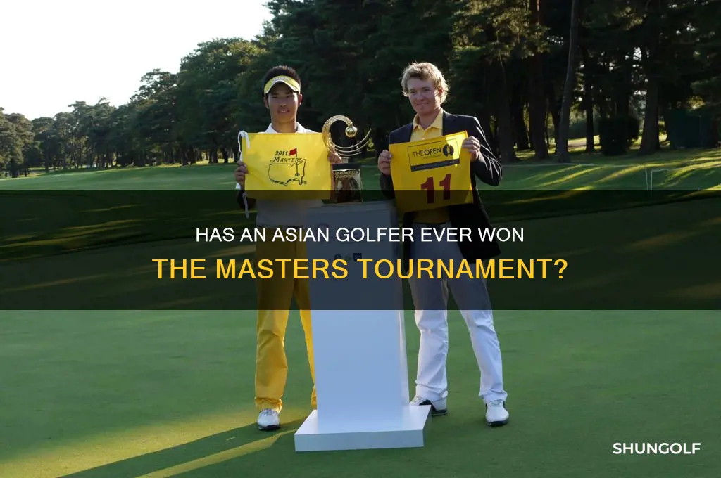 has an asian golfer ever won the masters