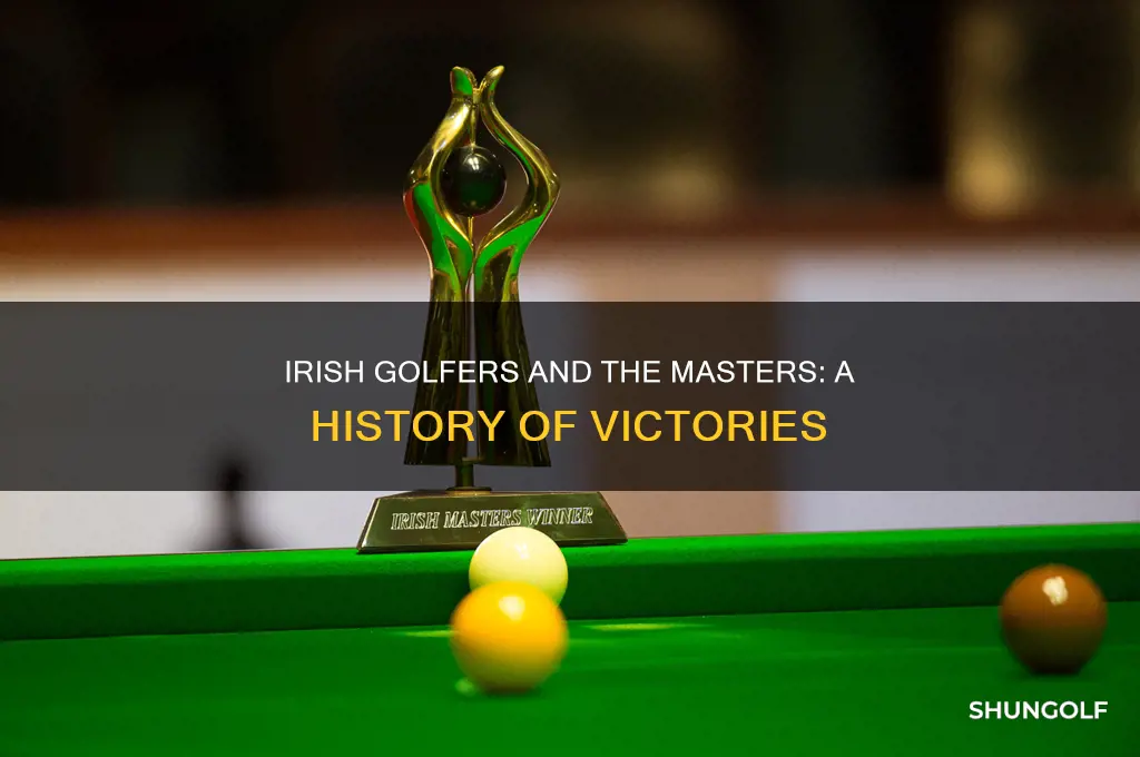 has an irish golfer ever won the masters