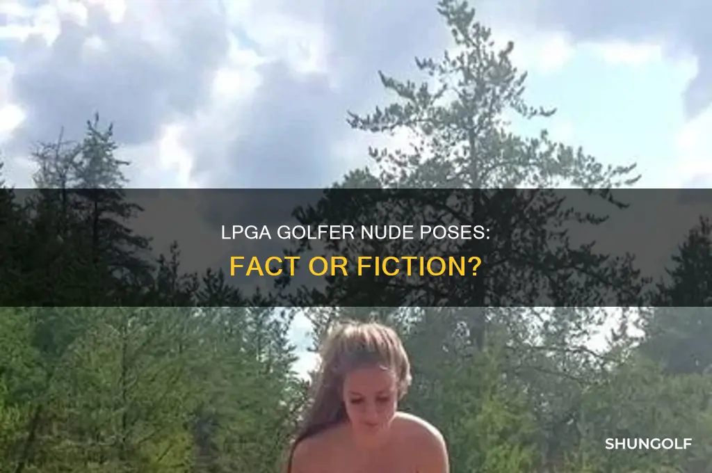 has an lpga golfer ever posed nude