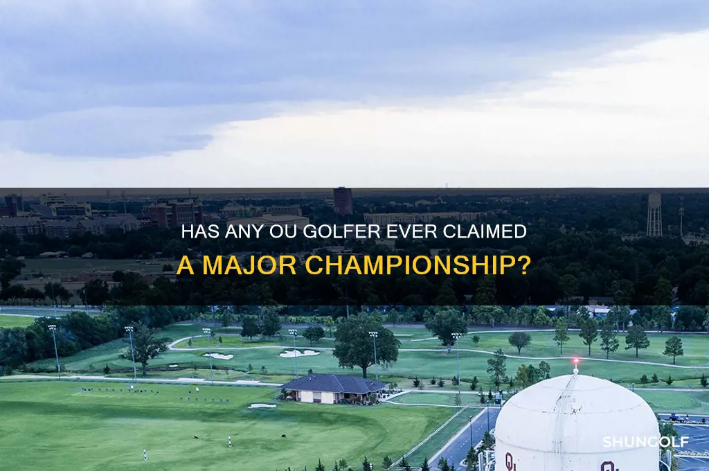 has any o u golfer won any of the majors