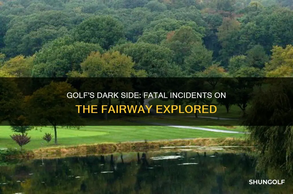 has anybody ever died playing golf