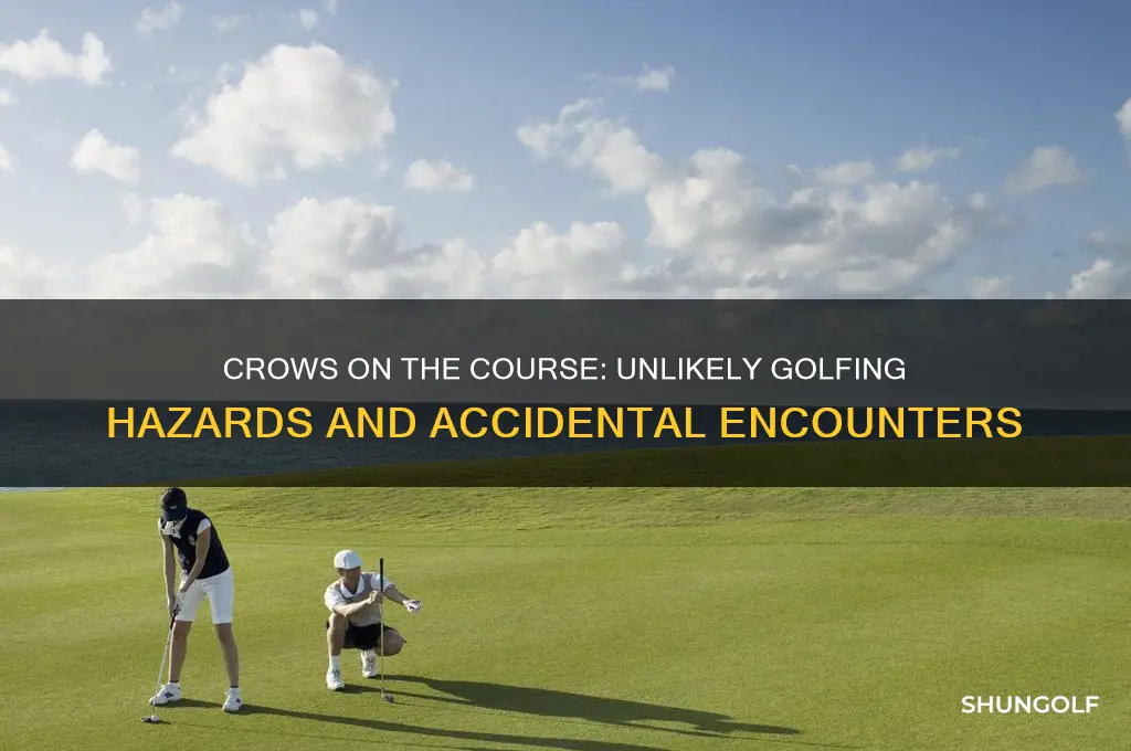 has anyone ever killed a crow while golfing