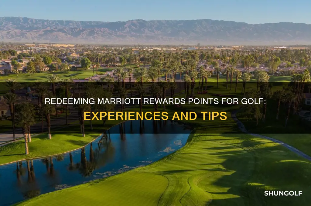 has anyone redeem marriott rewards points for golf