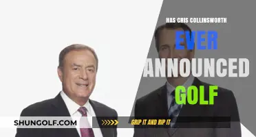 Cris Collinsworth: Golf Announcer?