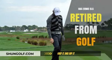 Ernie Els: Retirement Talk on the Golf Course