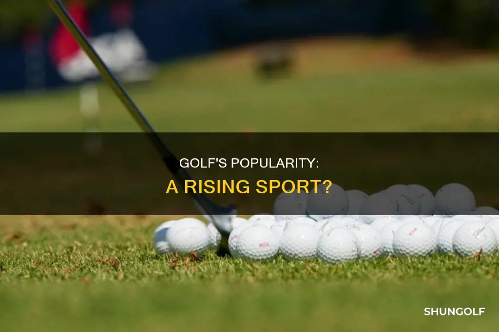 has golf become more popular