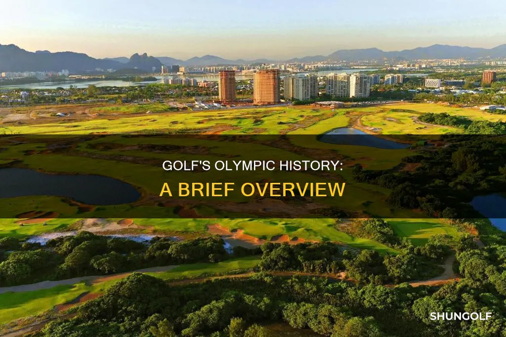 has golf been in the olympics