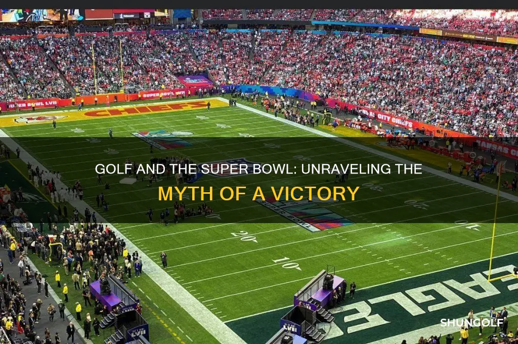 has golf ever won a super bowl
