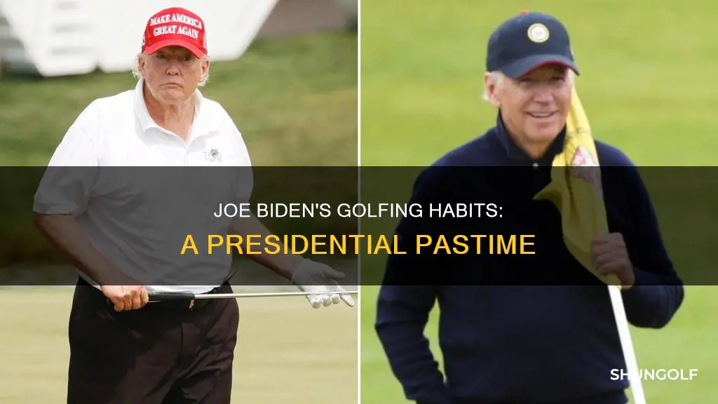 has joe biden golfed