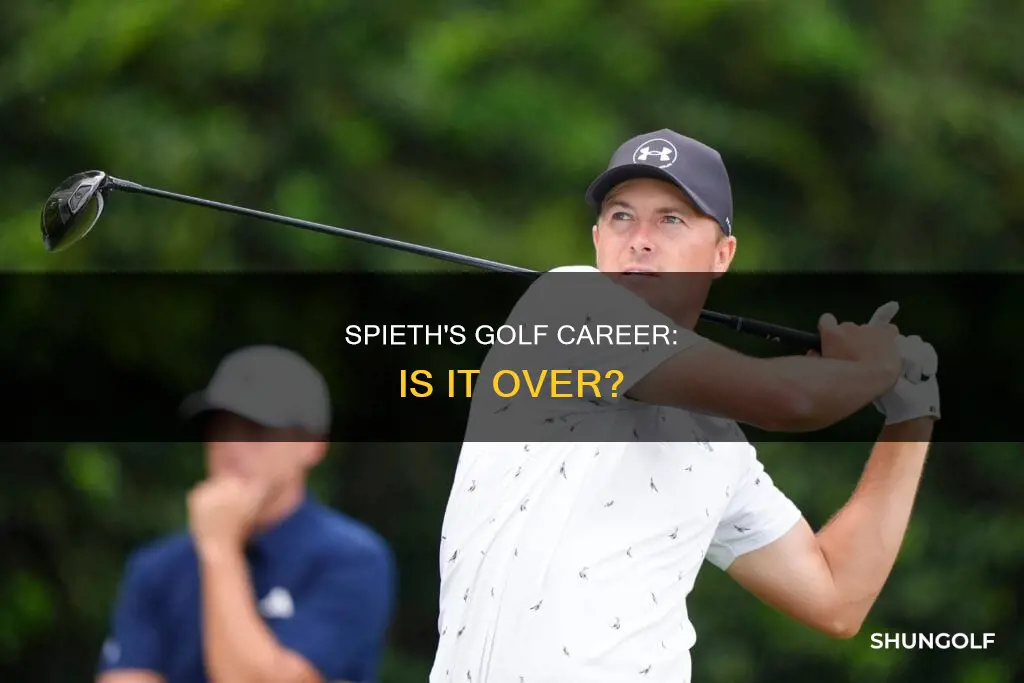 has jordan spieth quit golf