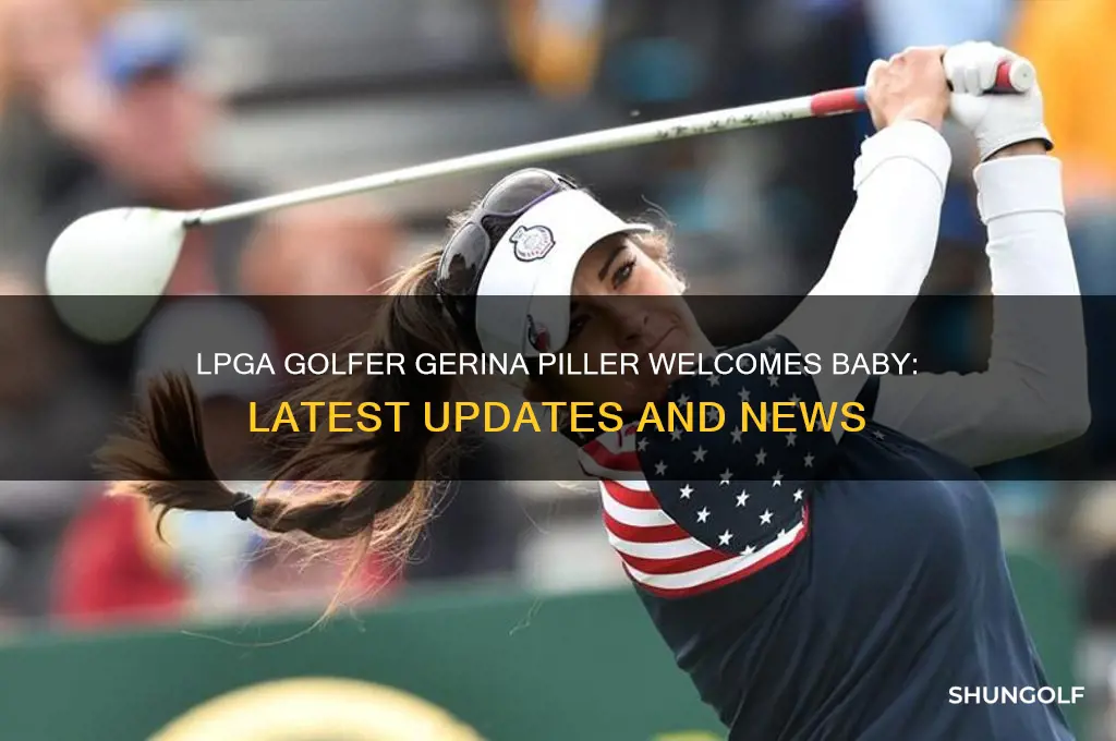 has lpga golfer piller had her baby