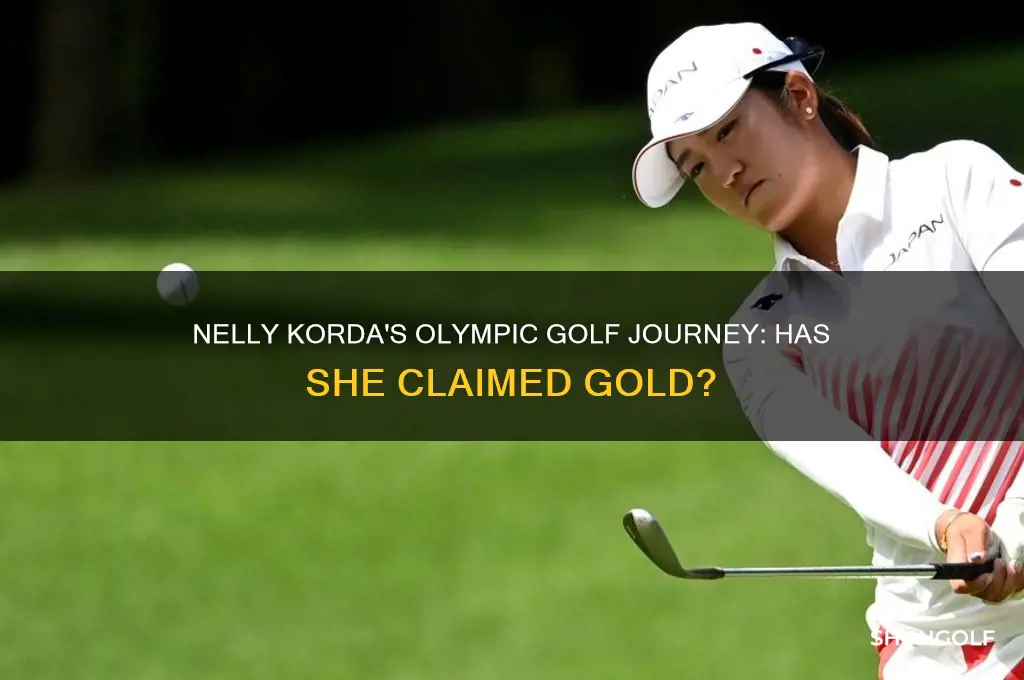 has nelly corda golfer ever won an olympic gold medal