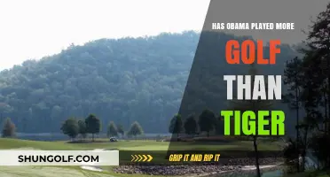 Obama vs. Tiger Woods: Who's Played More Golf Rounds?