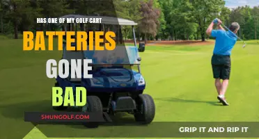 Is Your Golf Cart Battery Failing? Signs and Solutions