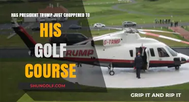 Trump's Helicopter Commute: Golf Course Visit Sparks Controversy Again