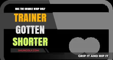 Has the Orange Whip Golf Trainer Shrunk? Investigating Length Changes