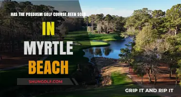 Possum Golf Course Sale: Myrtle Beach's Latest Real Estate Buzz
