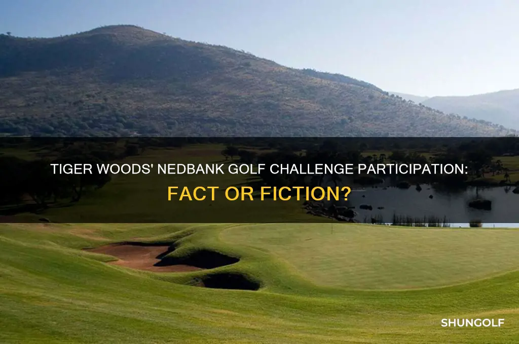 has tiger woods played nedbank golf challenge