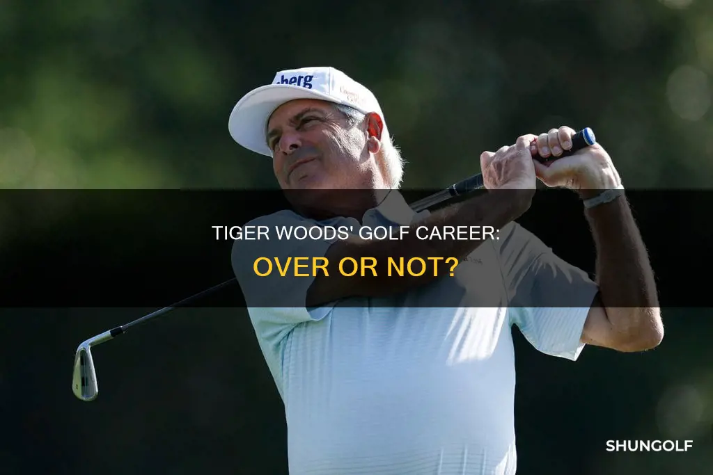 has tiger woods quit golf