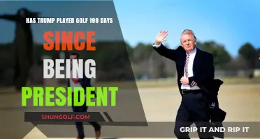 Trump's Golf Record: 199 Days on the Green as President