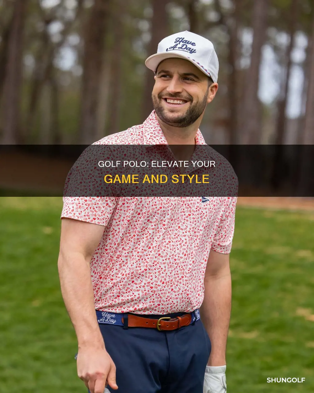 have a day golf polo