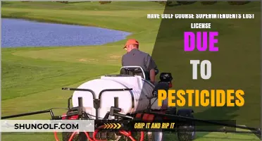 Pesticide Use on Golf Courses: Are Superintendents Losing Their Licenses?