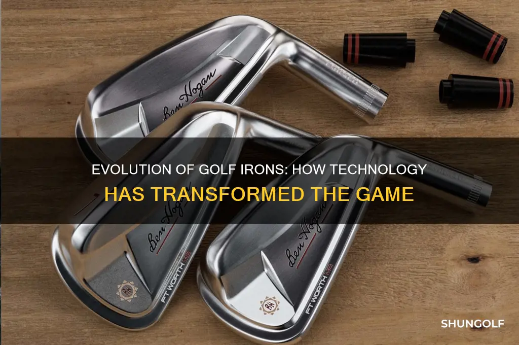 have golf irons changed
