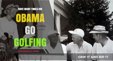 How Often Did Obama Tee Off During His Presidency?
