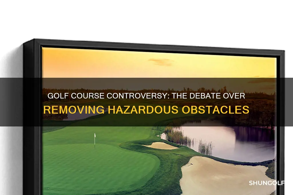 have their balls removed golf course