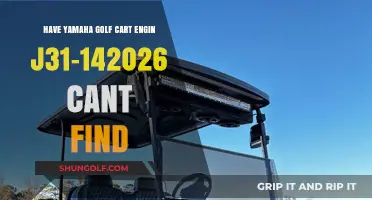 Yamaha Golf Cart Engine J31-142026: Where to Find It