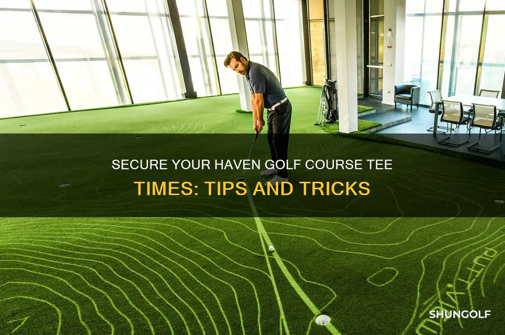 haven golf course tee times