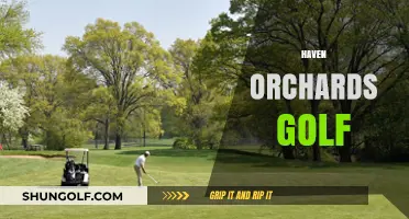 Golfing at Haven Orchards: A Relaxing and Fun Experience