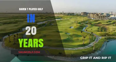 Reviving My Golf Swing: Returning to the Course After 20 Years