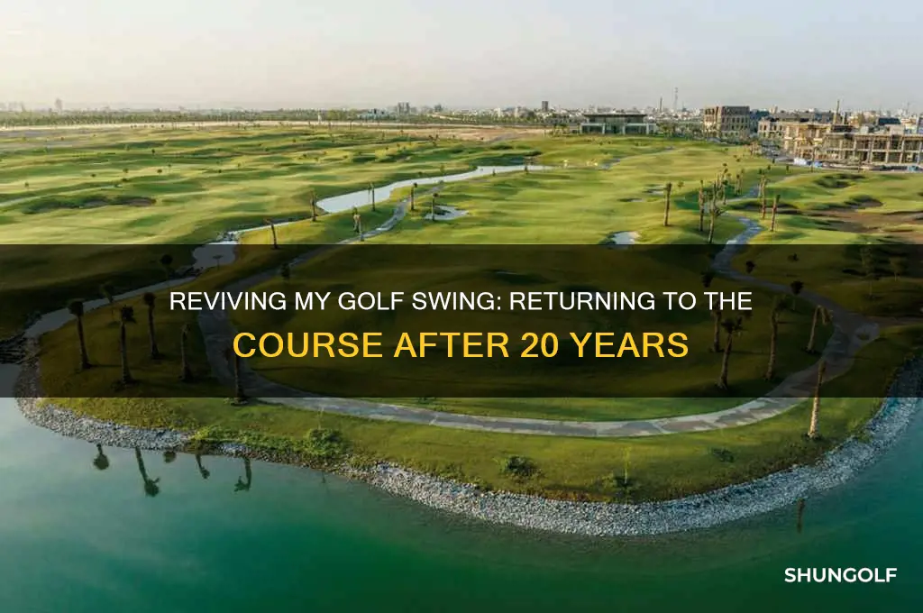 haven t played golf in 20 years