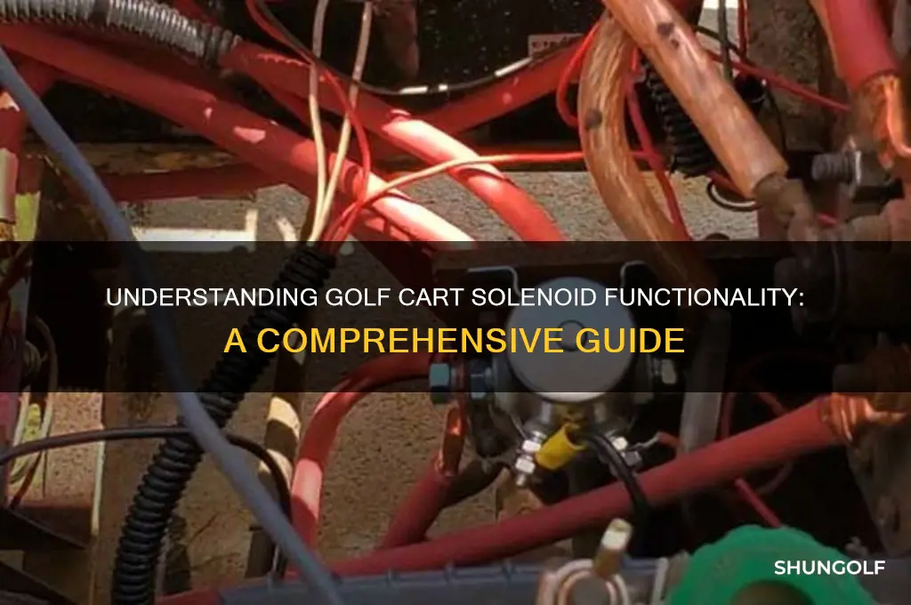 how a golf cart solenoid works