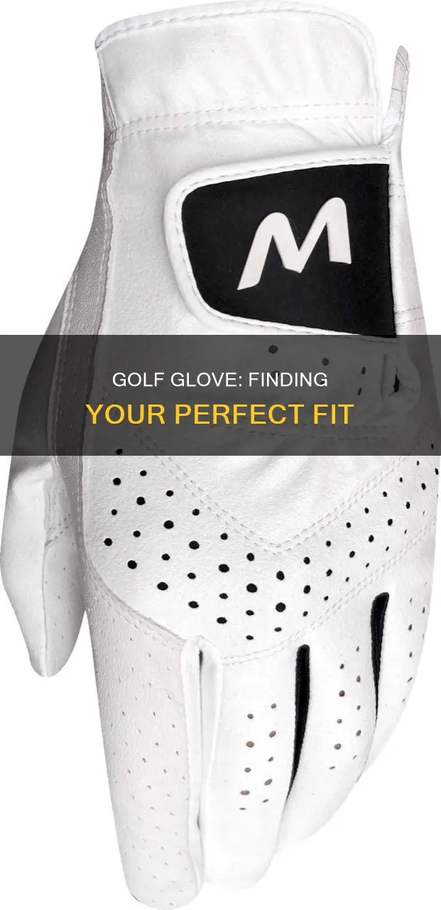 how a golf glove should fit