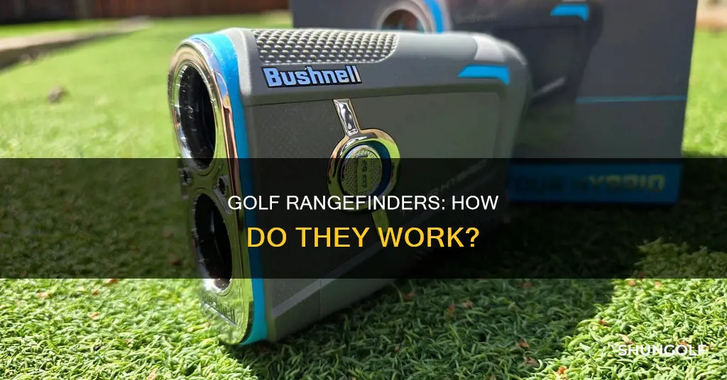 how a golf rangefinder works