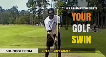 Narrow Stance Mistakes: How It Sabotages Your Golf Swing Efficiency