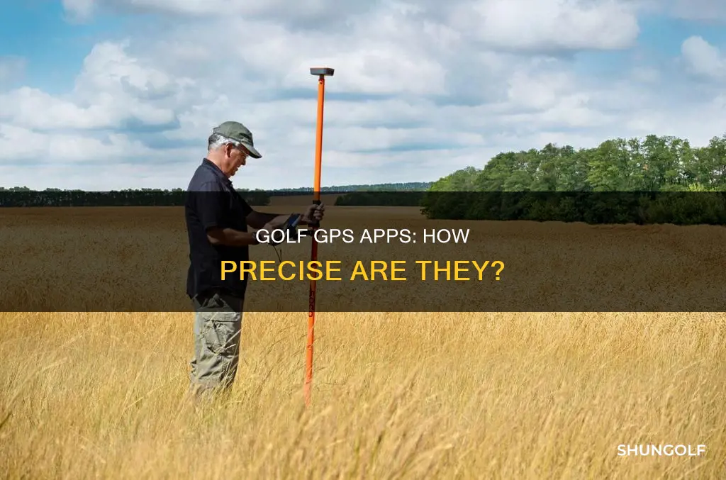how accurate are golf gps apps
